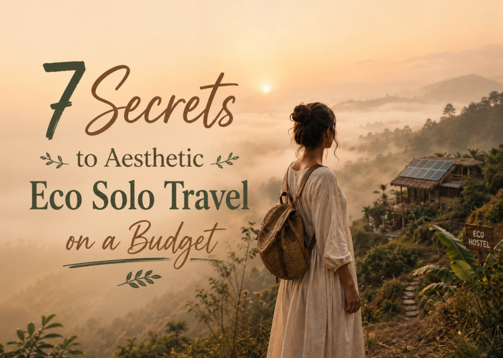 7 Secrets to Aesthetic Eco Solo Travel on a Budget