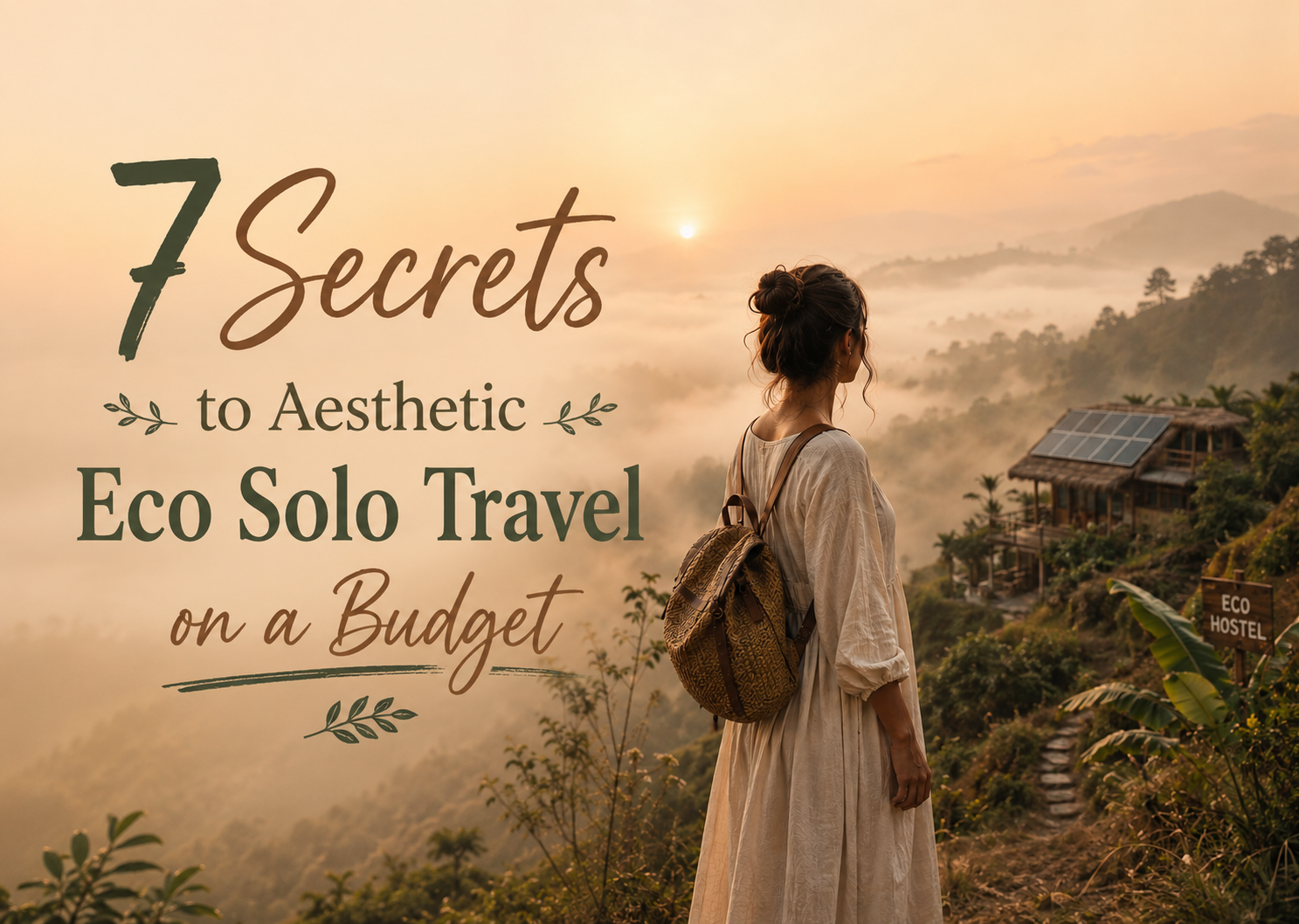 7 Secrets to Aesthetic Eco Solo Travel on a Budget 