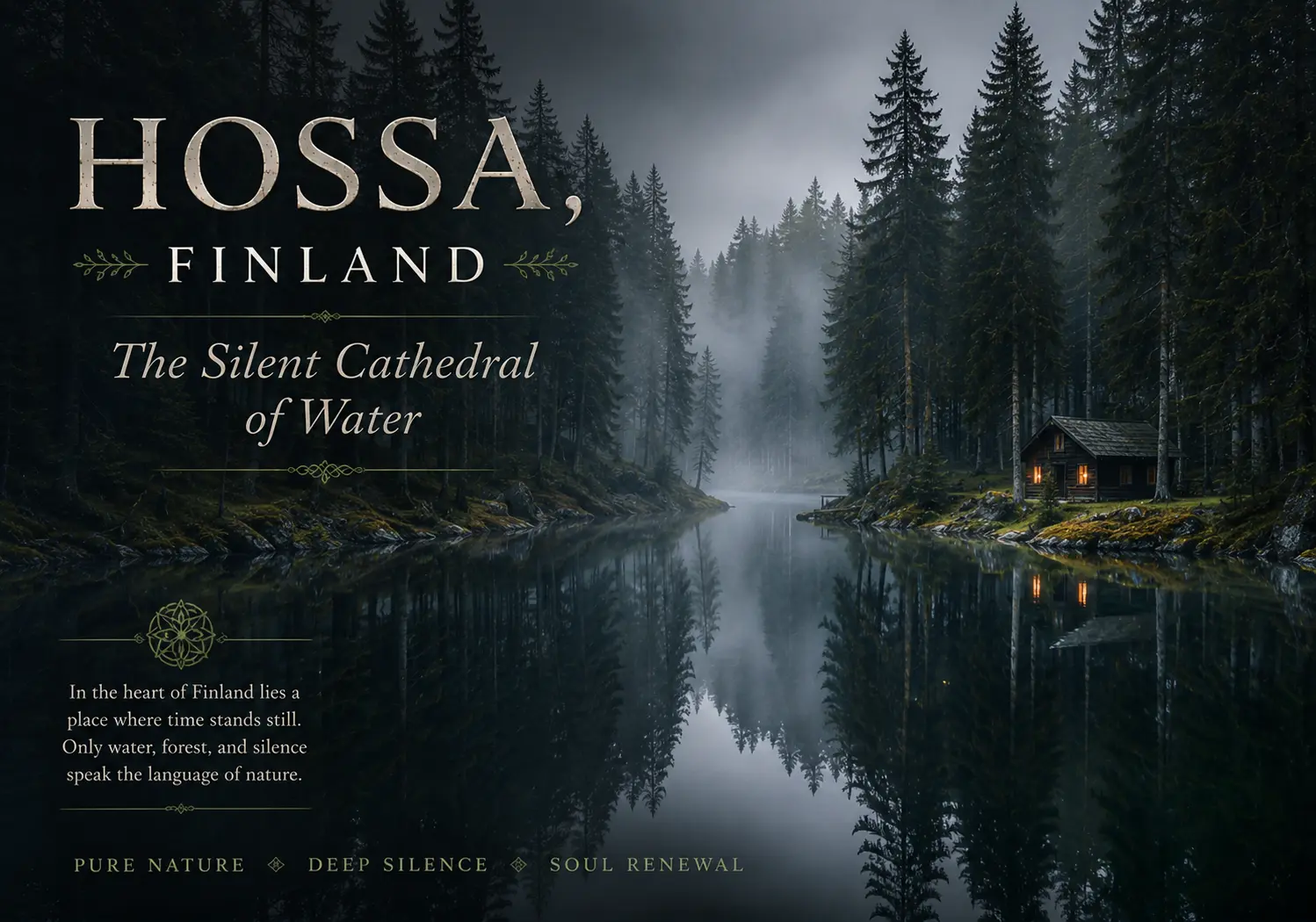 Hossa, Finland: The Silent Cathedral of Water