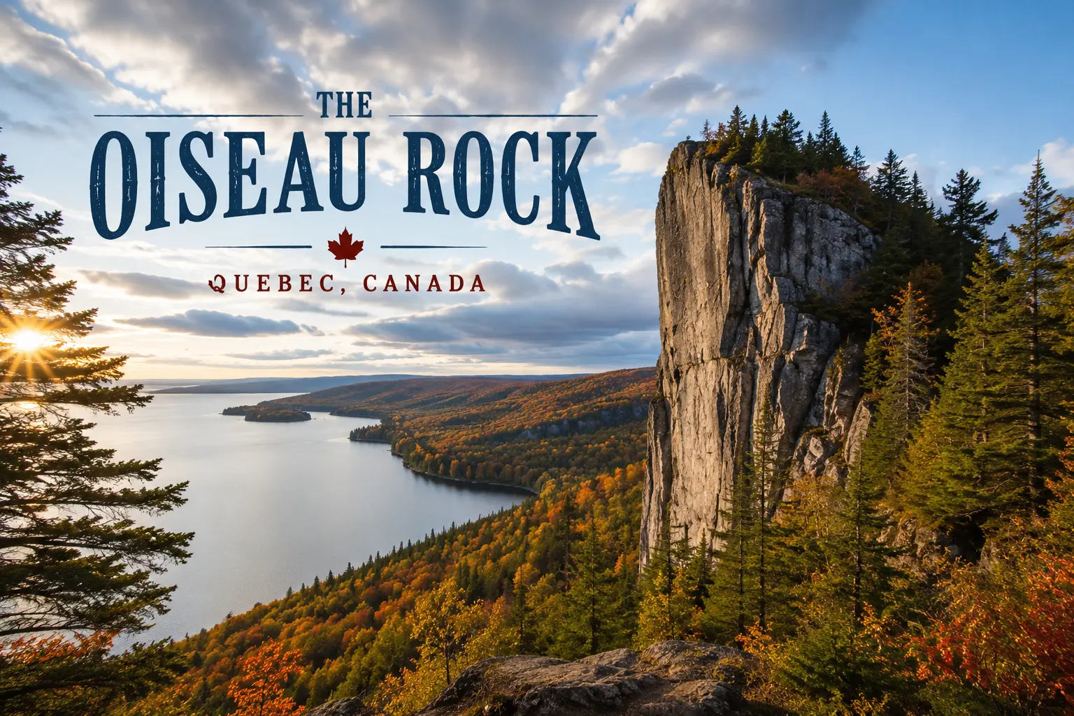 The Oiseau Rock, Quebec, Canada