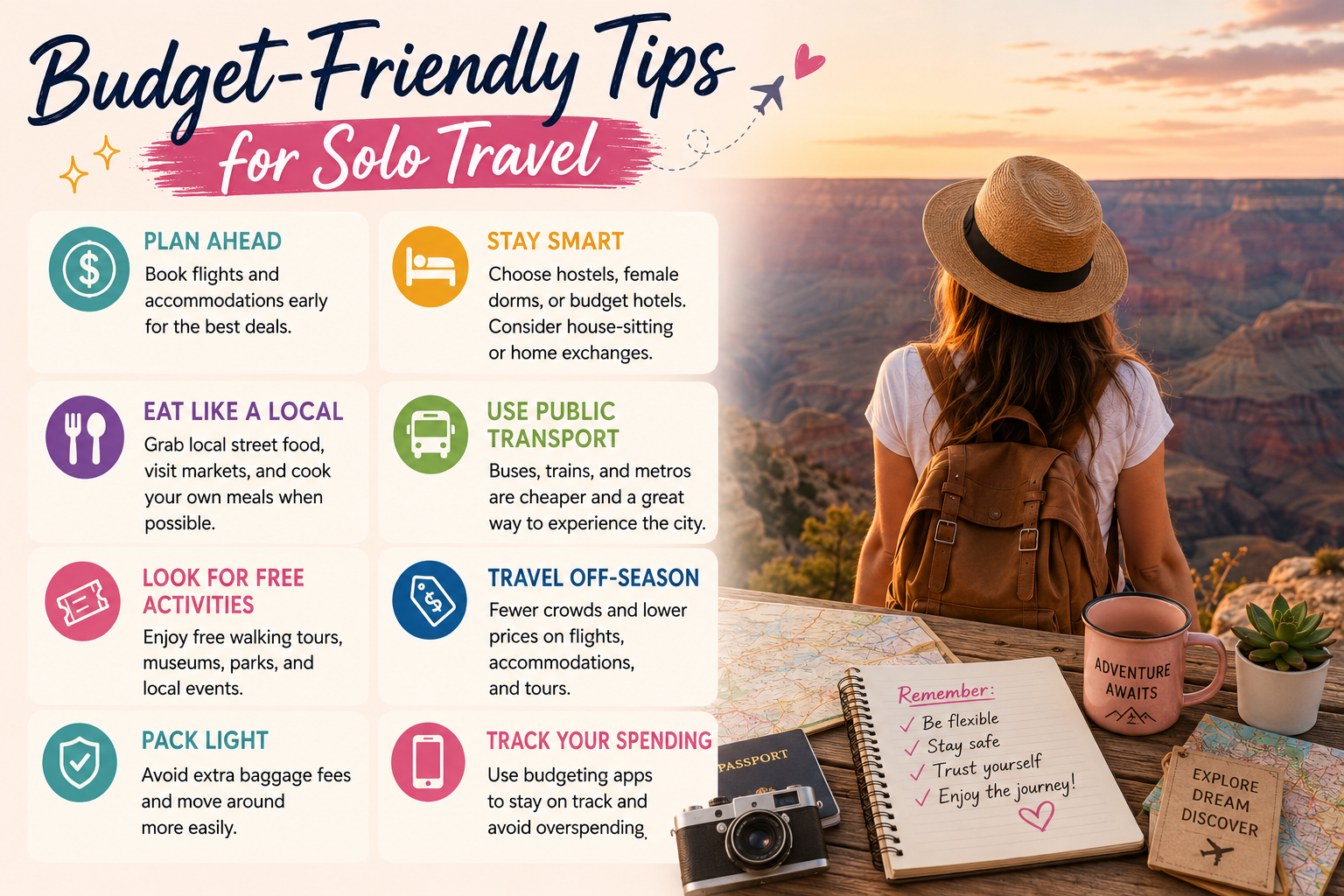 Budget-Friendly Tips for Solo Travel