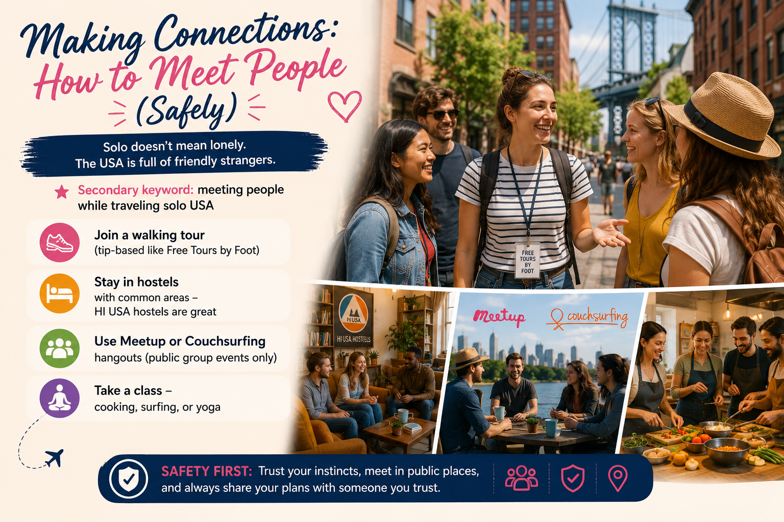 Making Connections: How to Meet People (Safely)