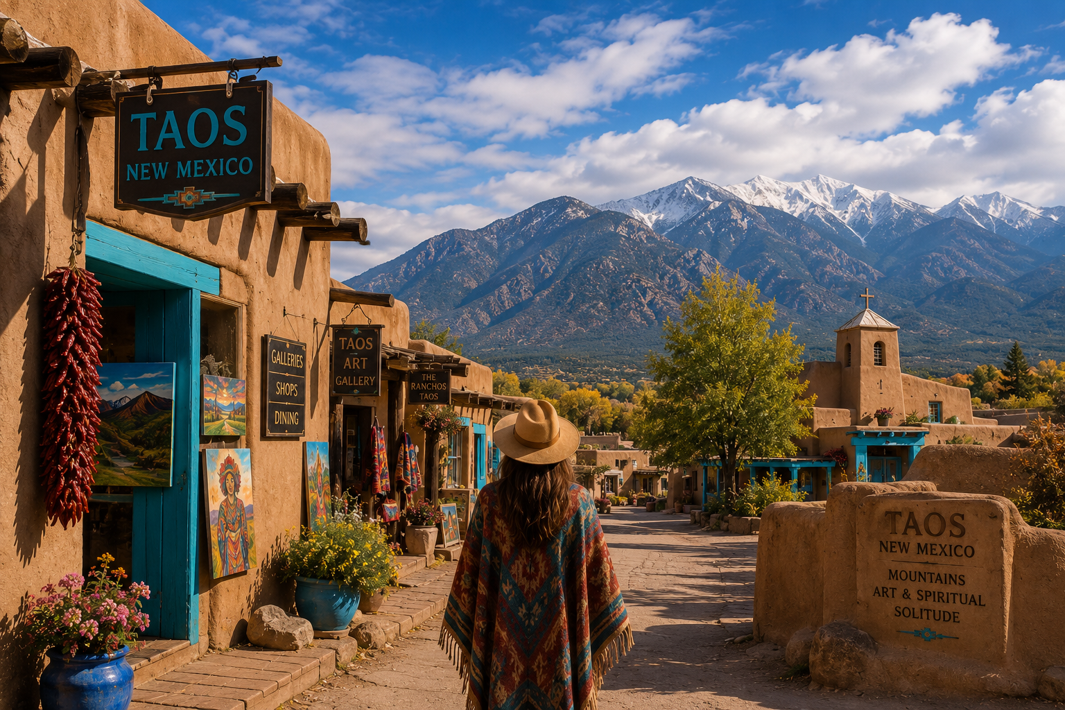 Taos, New Mexico – Mountains, Art & Spiritual Solitude