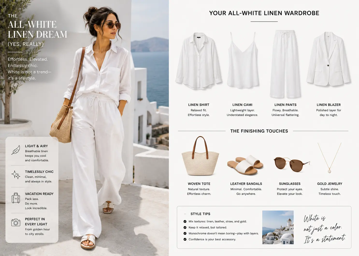 The All-White Linen Dream (Yes, Really)