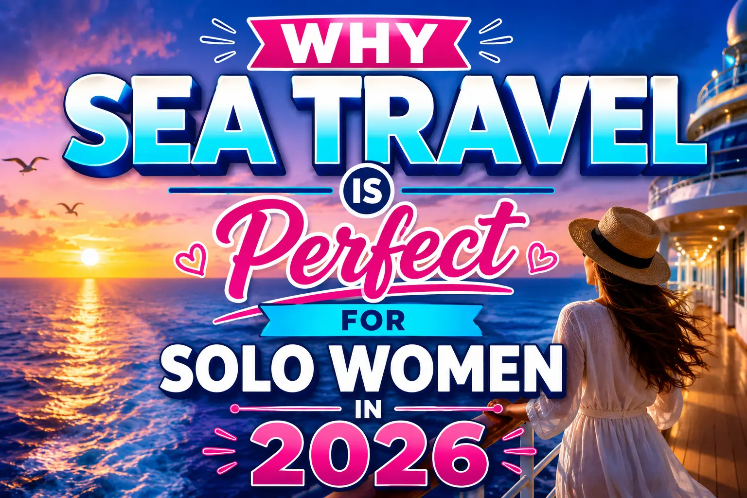Why Sea Travel is Perfect for Solo Women in 2026