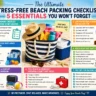 The Ultimate Stress-Free Beach Packing Checklist: 5 Essentials You Won’t Forget
