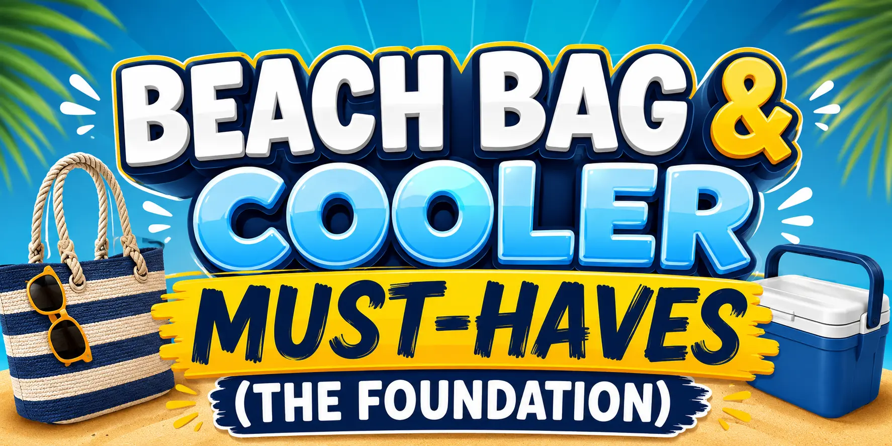 Beach Bag & Cooler Must-Haves (The Foundation)