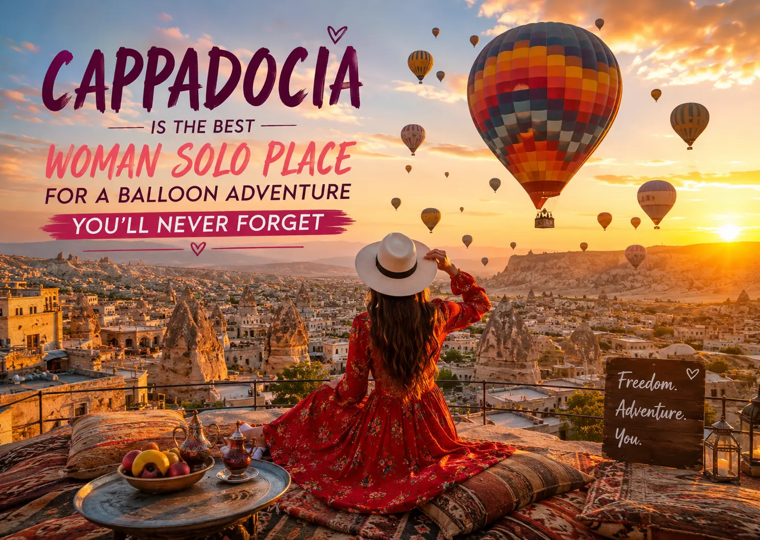6 Reasons Cappadocia Is the Best Woman Solo Place for a Balloon Adventure You’ll Never Forget
