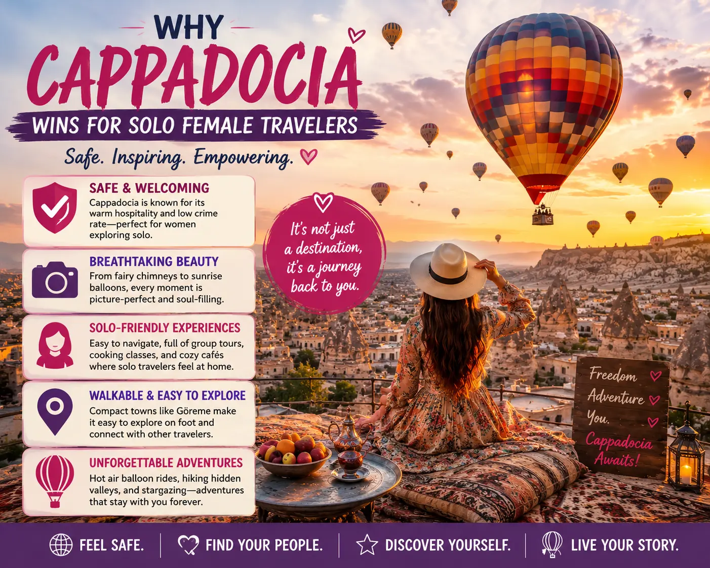  Why Cappadocia Wins for Solo Female Travelers