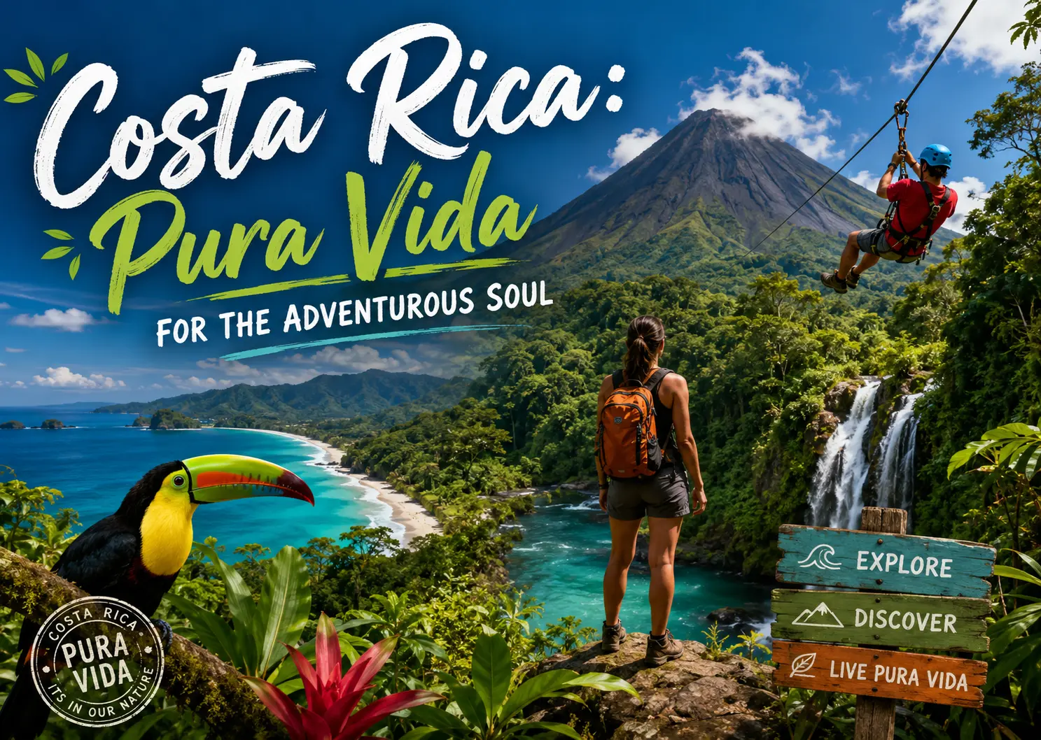 Costa Rica: Pura Vida for the Adventurous Soul