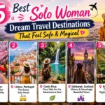 5 Best Solo Woman Dream Travel Destinations That Feel Safe & Magical