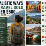 Dreaming of adventure but on a tight budget? Learn how to travel solo under $500 in 2026 with these 7 smart, safe, and money-saving tips.