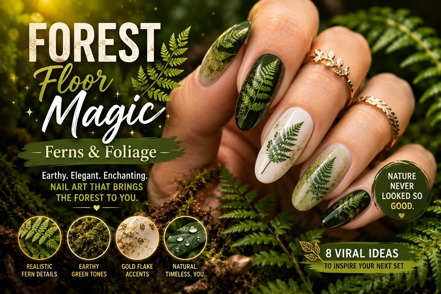 Forest Floor Magic: Ferns and Foliage