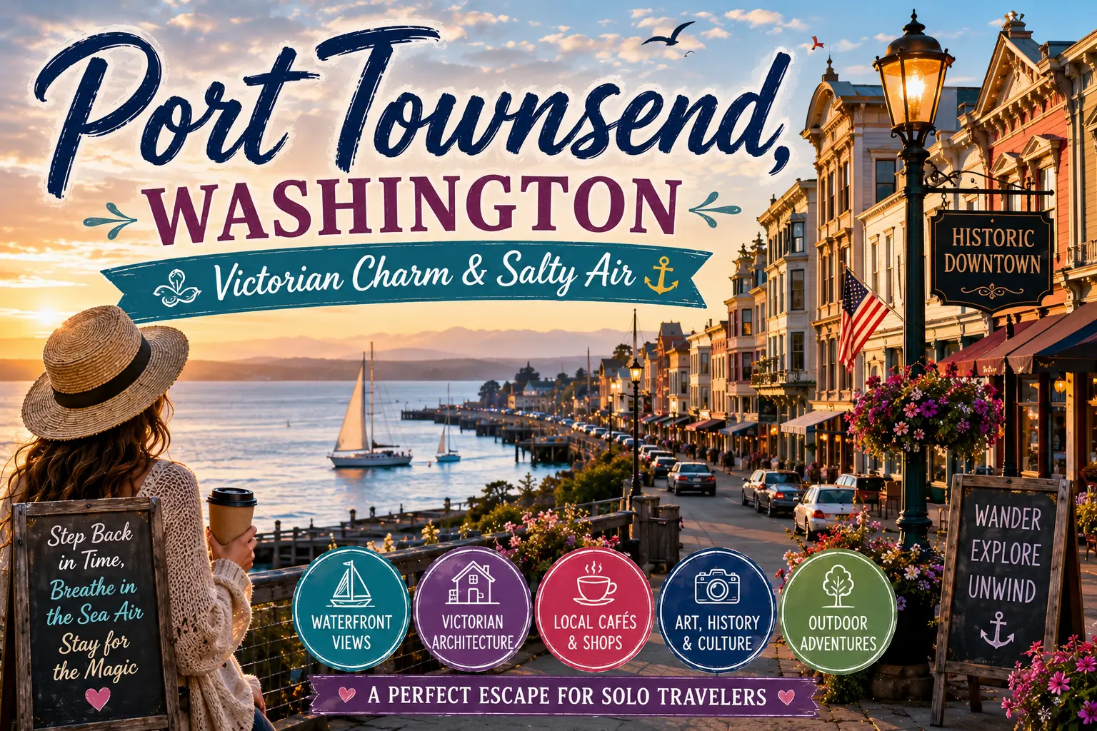 Port Townsend, Washington – Victorian Charm & Salty Air