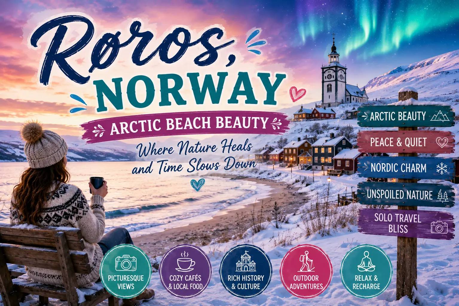 Røros, Norway – Arctic Beach Beauty