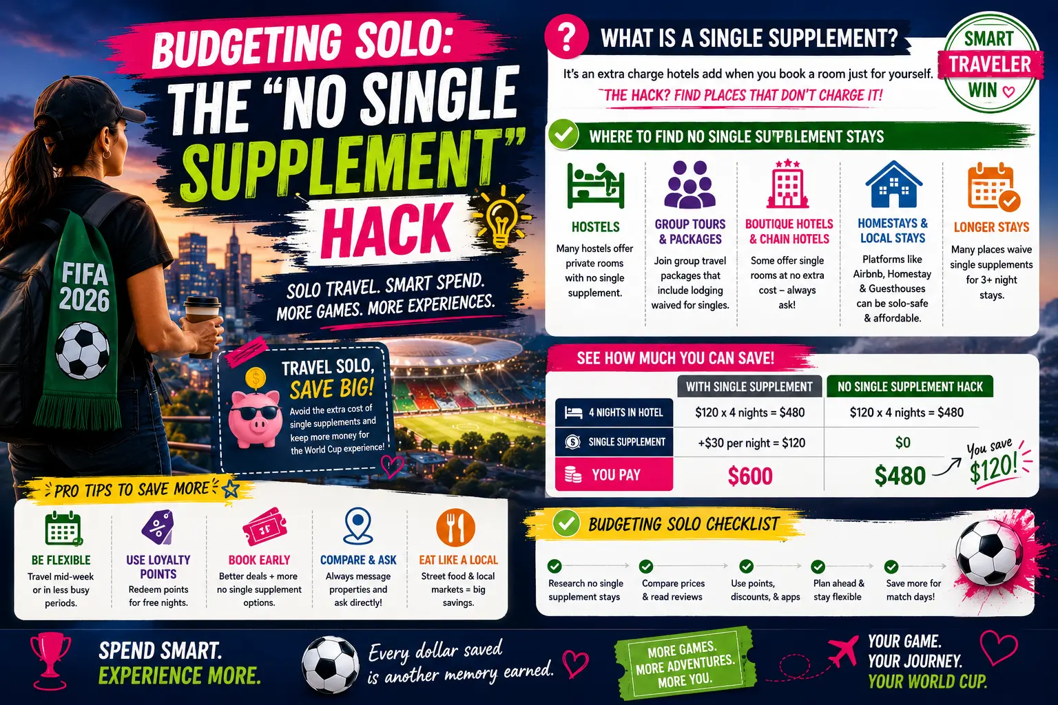Budgeting Solo: The "No Single Supplement" Hack