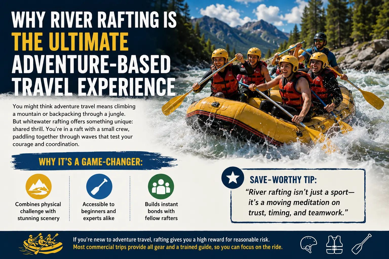 Why River Rafting Is the Ultimate Adventure-Based Travel Experience