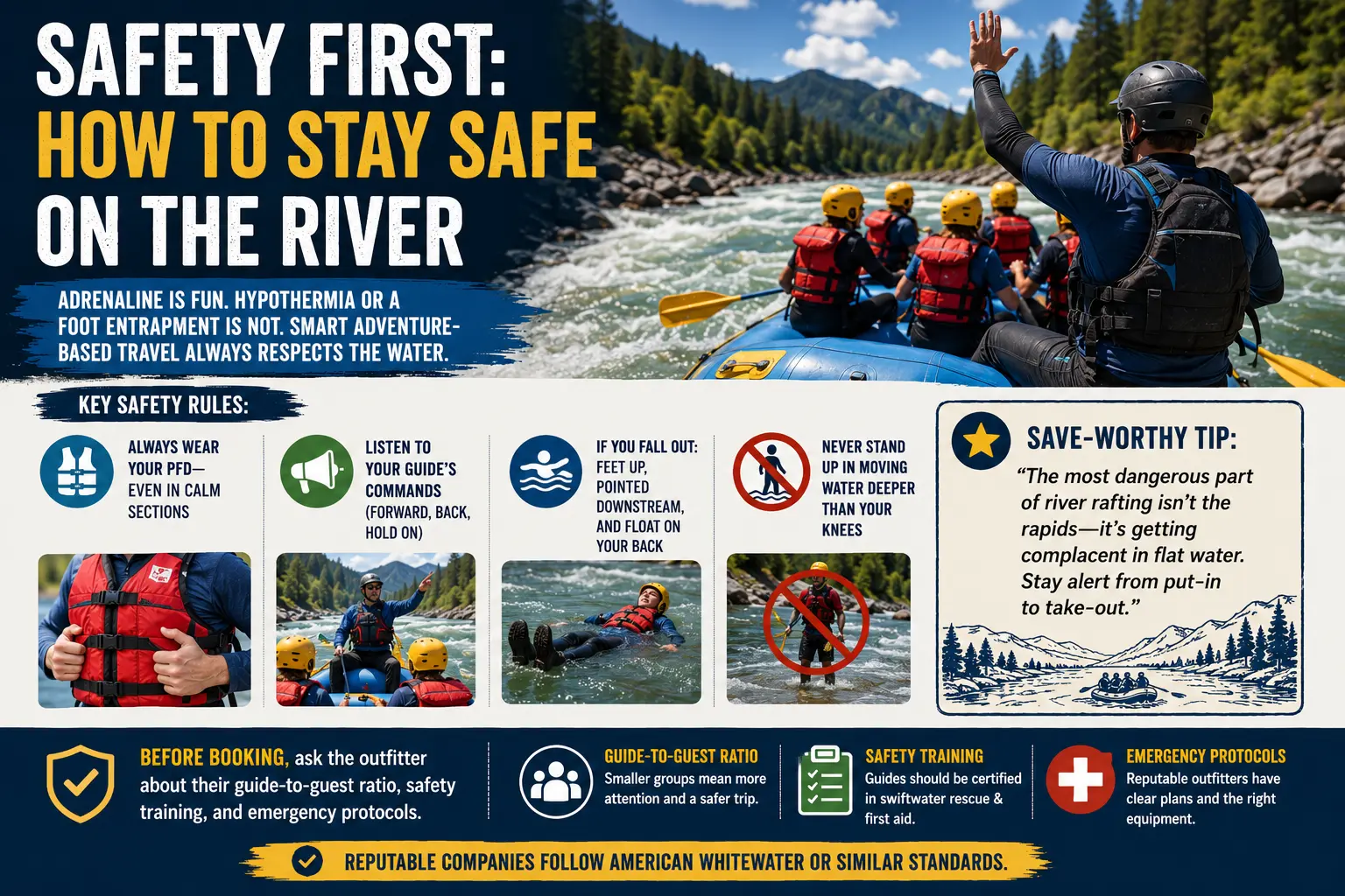 Safety First: How to Stay Safe on the River