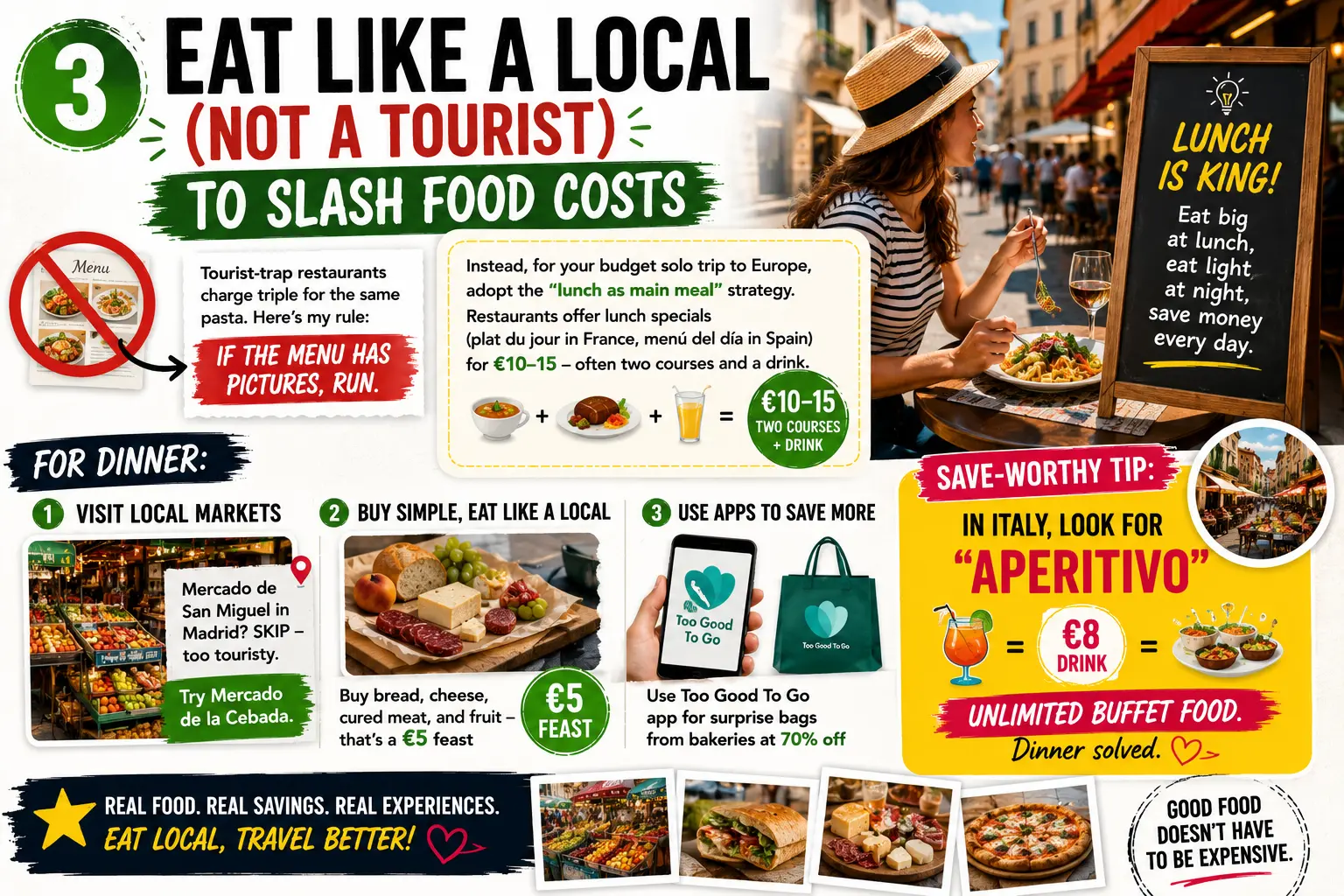  Eat Like a Local (Not a Tourist) to Slash Food Costs