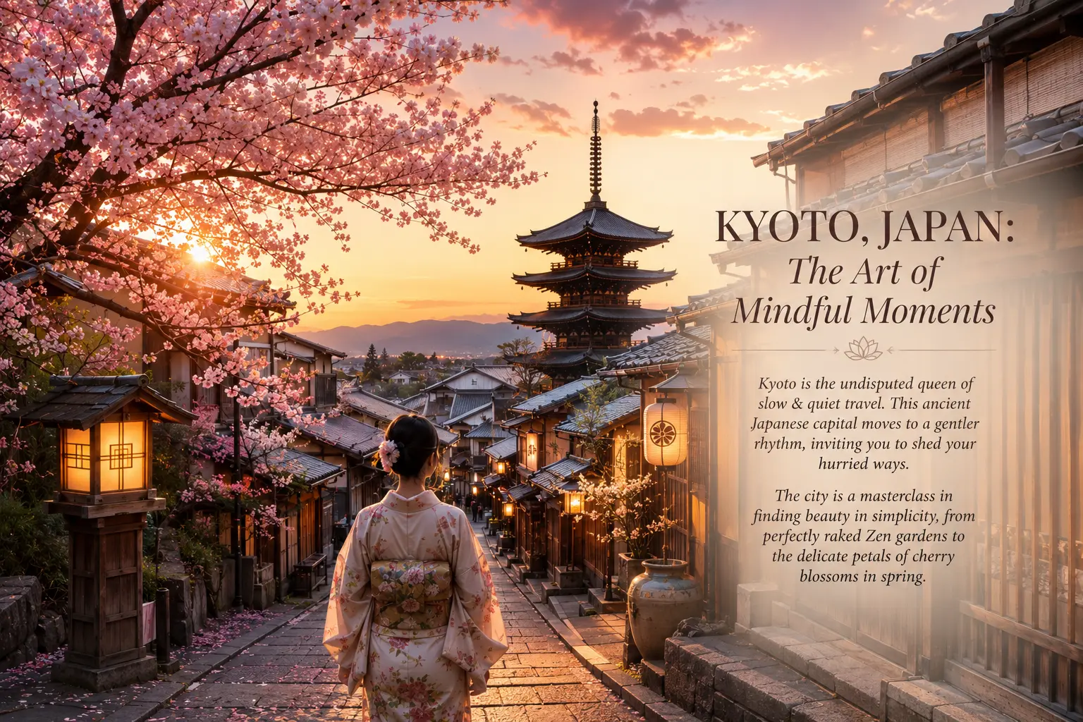 Kyoto, Japan: The Art of Mindful Moments