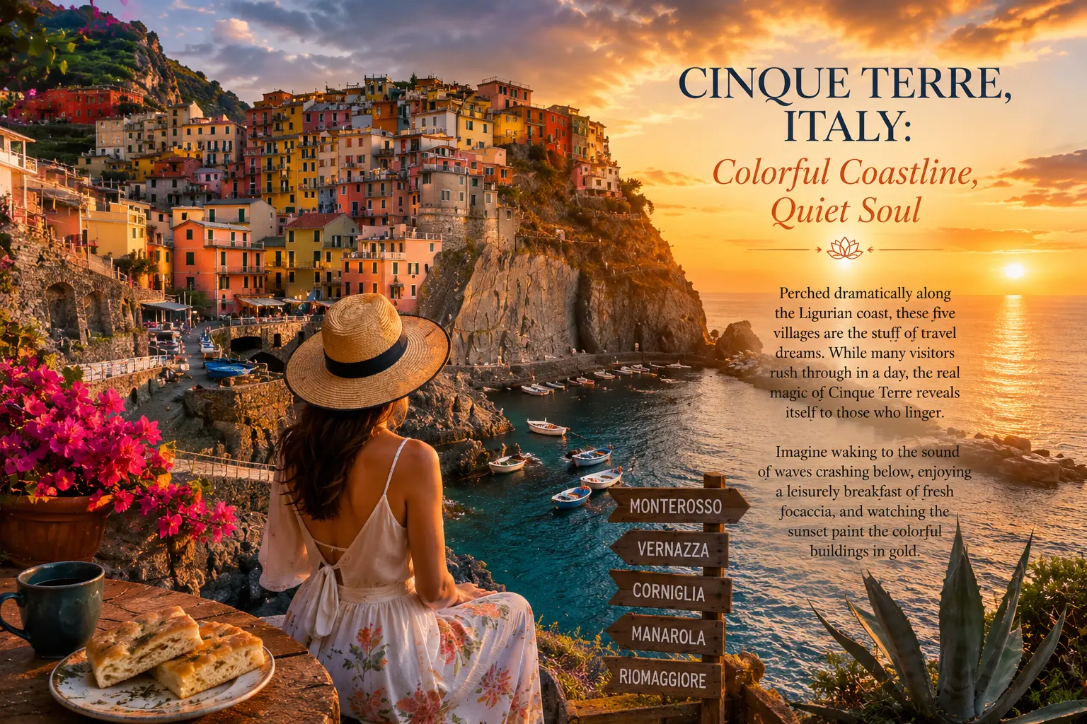 Cinque Terre, Italy: Colorful Coastline, Quiet Soul