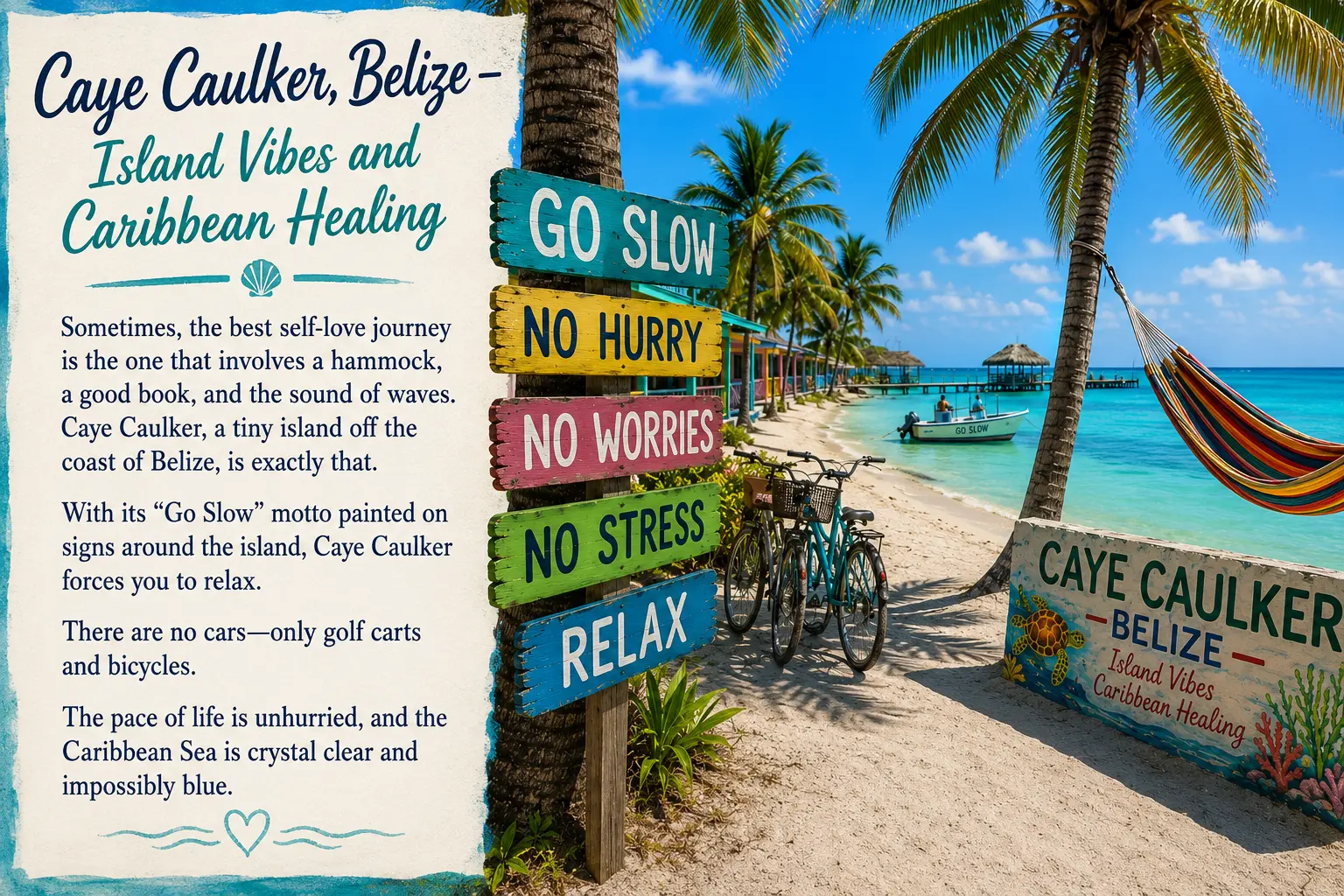 Caye Caulker, Belize – Island Vibes and Caribbean Healing