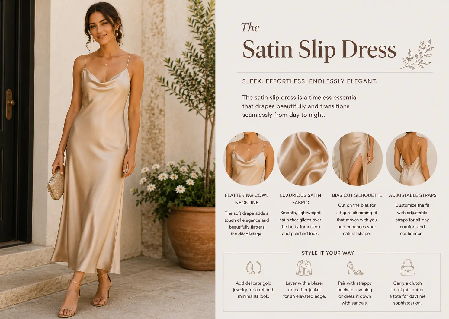 The Satin Slip Dress