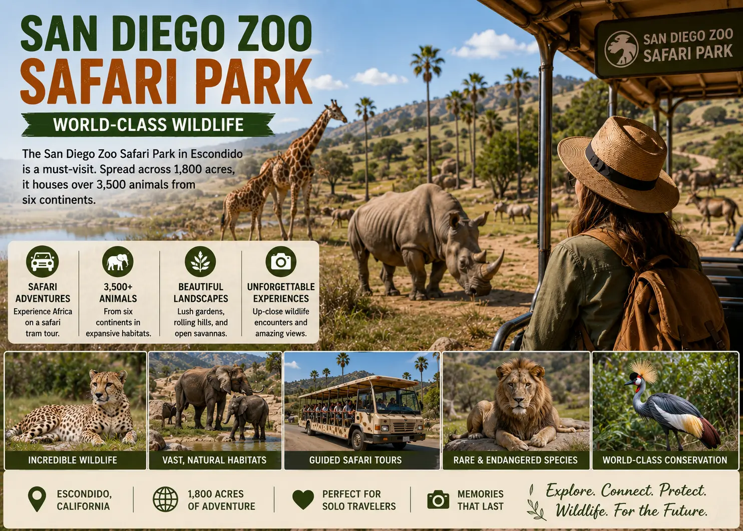 San Diego Zoo Safari Park – World-Class Wildlife
