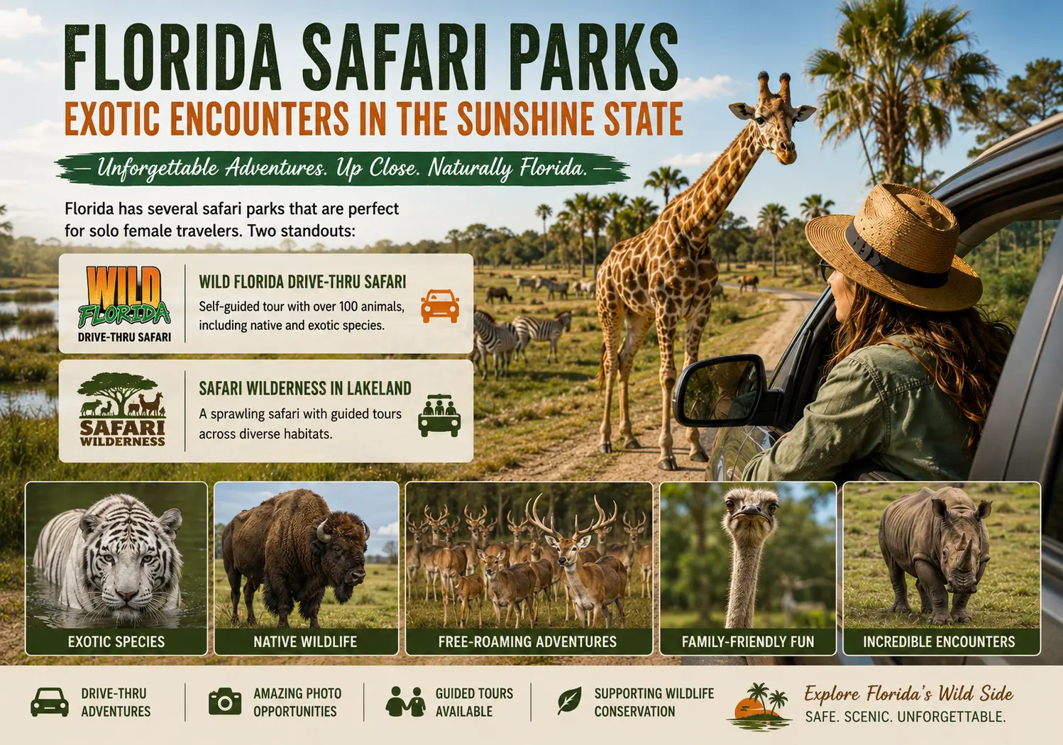 Florida Safari Parks – Exotic Encounters in the Sunshine State