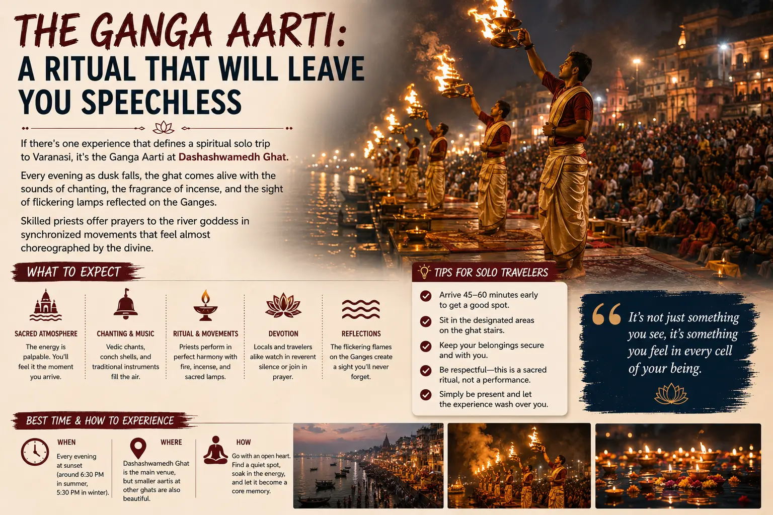 The Ganga Aarti: A Ritual That Will Leave You Speechless