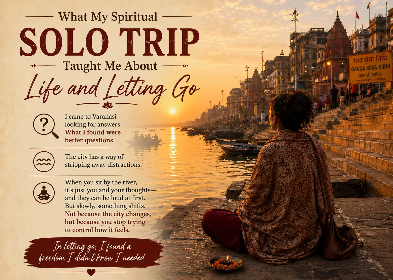 What My Spiritual Solo Trip Taught Me About Life and Letting Go