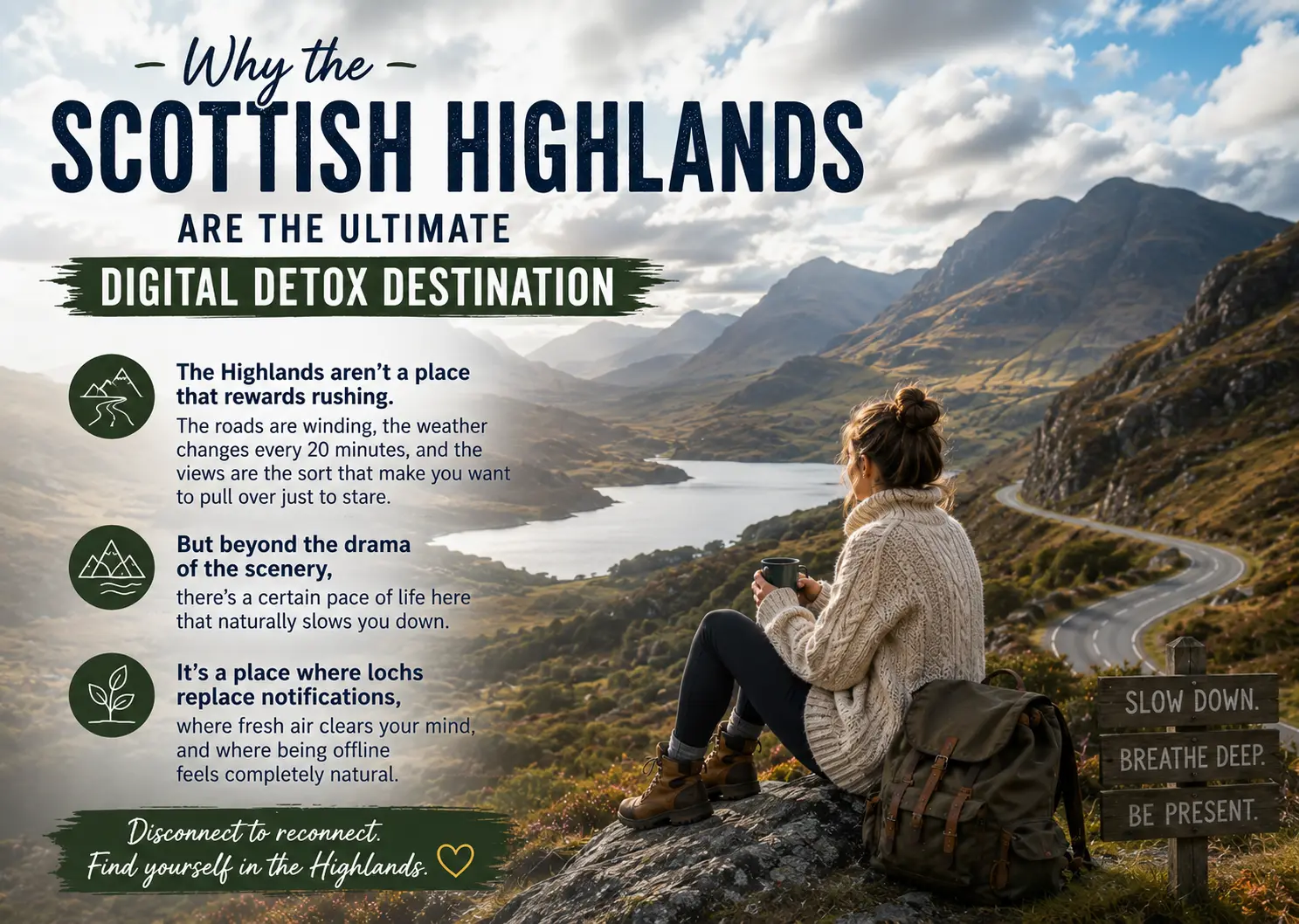 Why the Scottish Highlands Are the Ultimate Digital Detox Destinations?