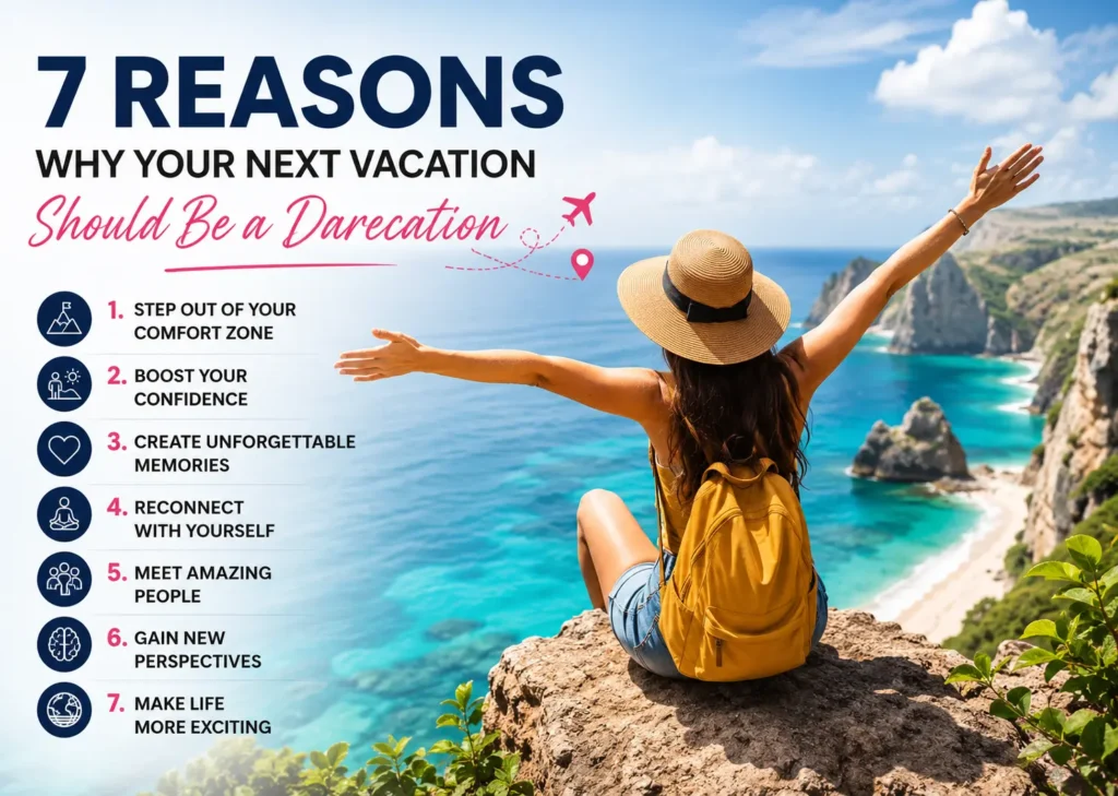 7 Reasons Why Your Next Vacation Should Be a Darecation