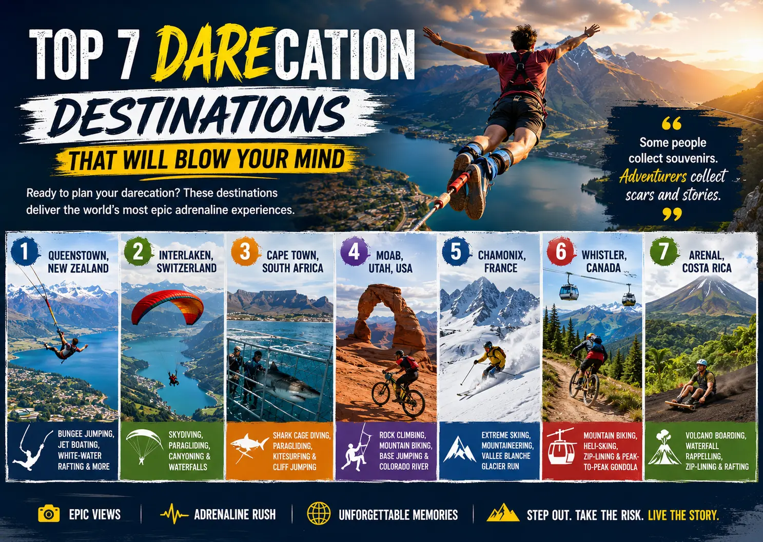 Top 7 Darecation Destinations That Will Blow Your Mind