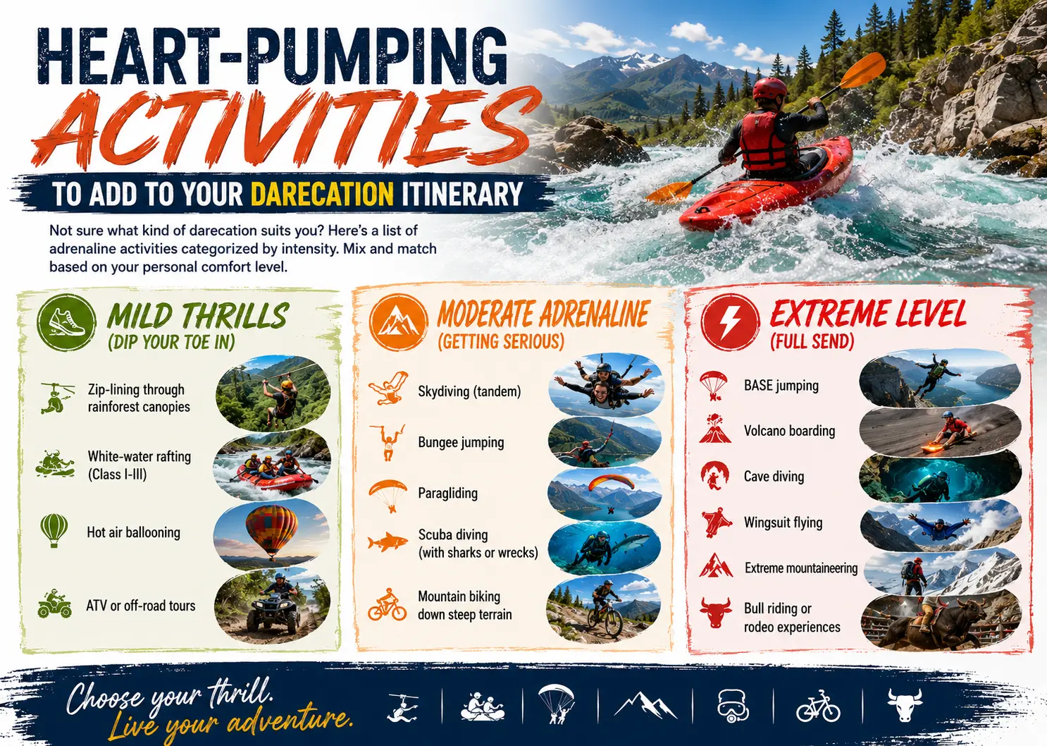 Heart-Pumping Activities to Add to Your Darecation Itinerary