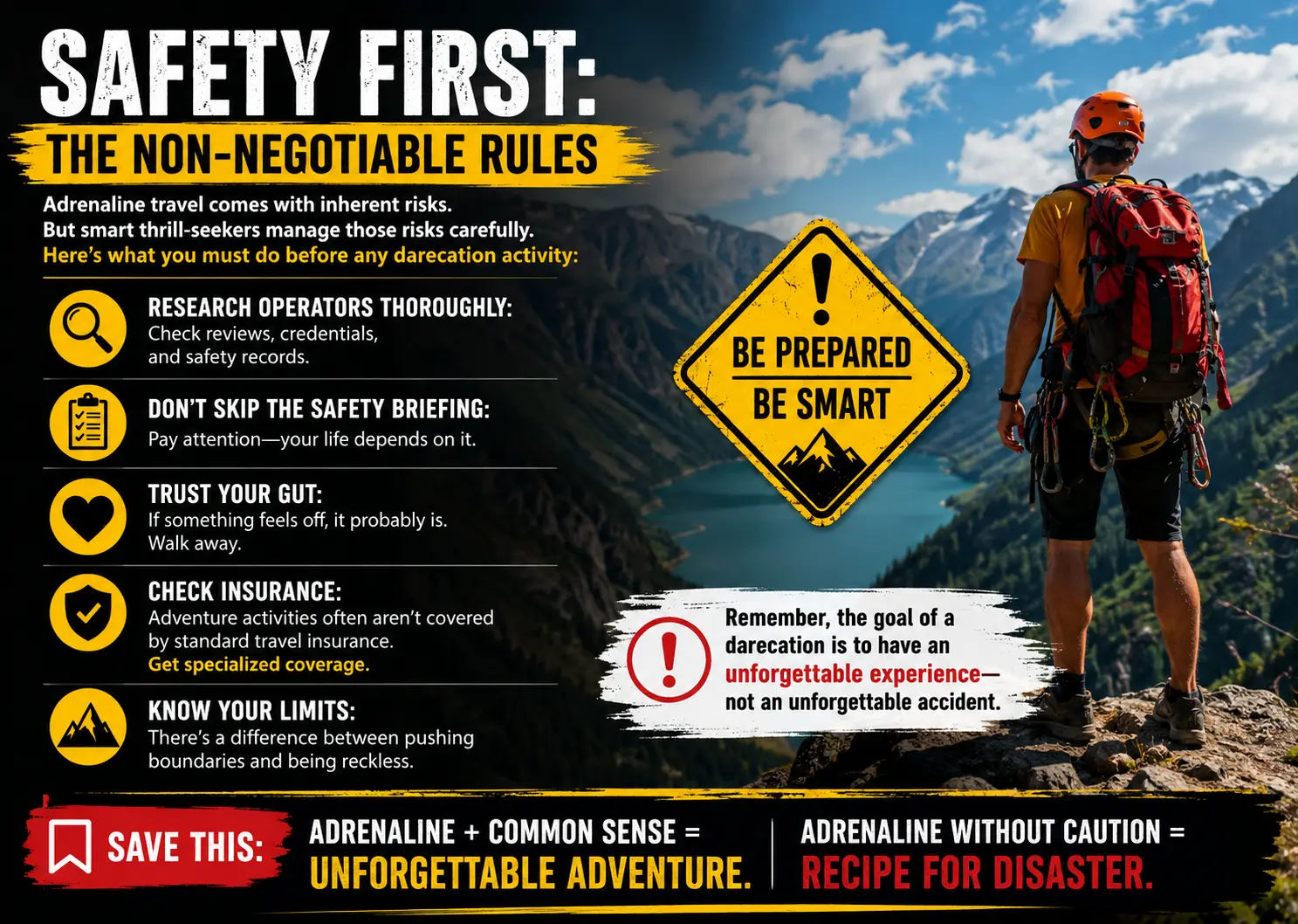 Safety First: The Non-Negotiable Rules