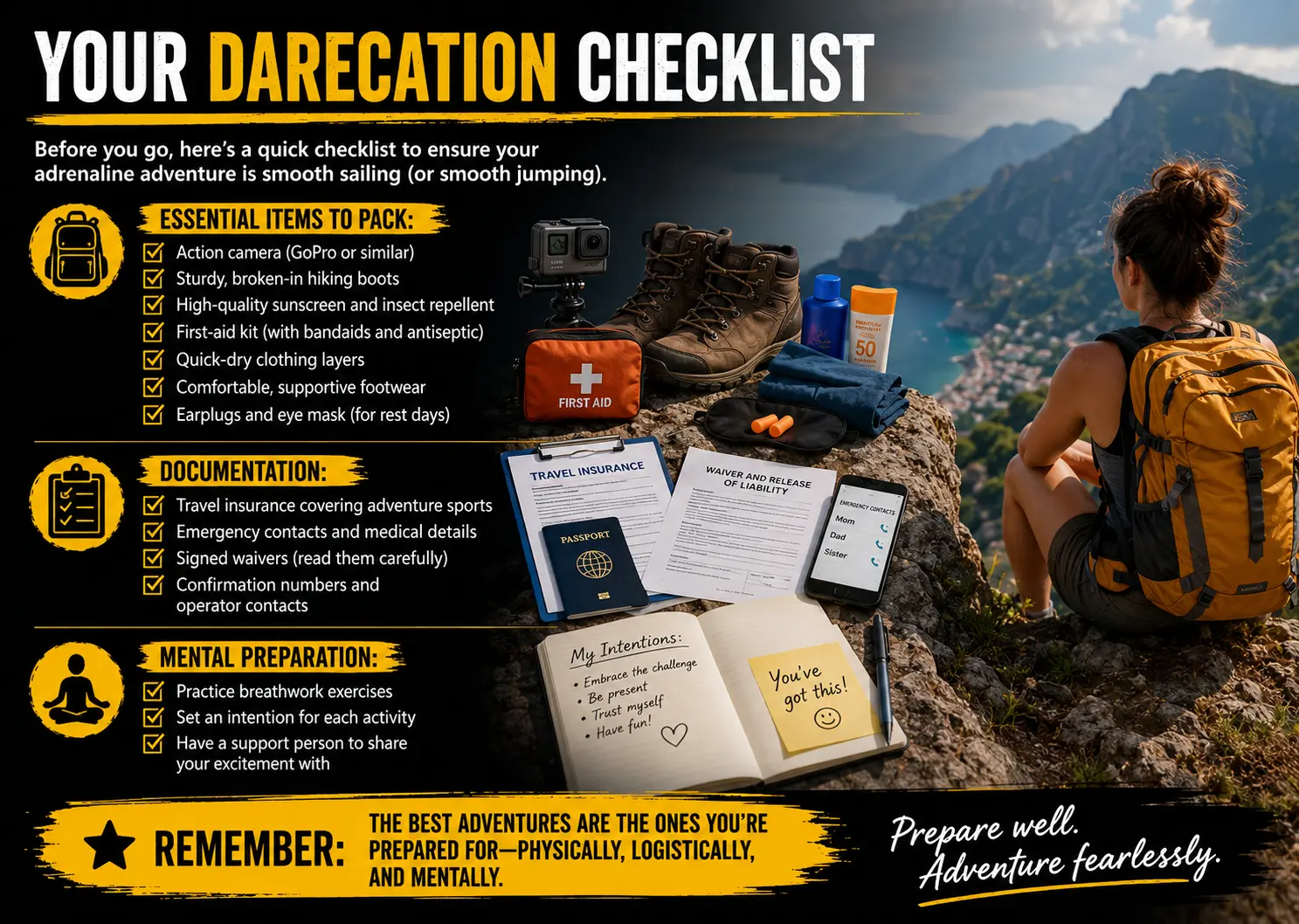 Your Dedication Checklist