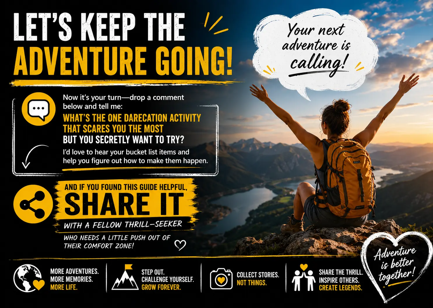 Let's Keep the Adventure Going!