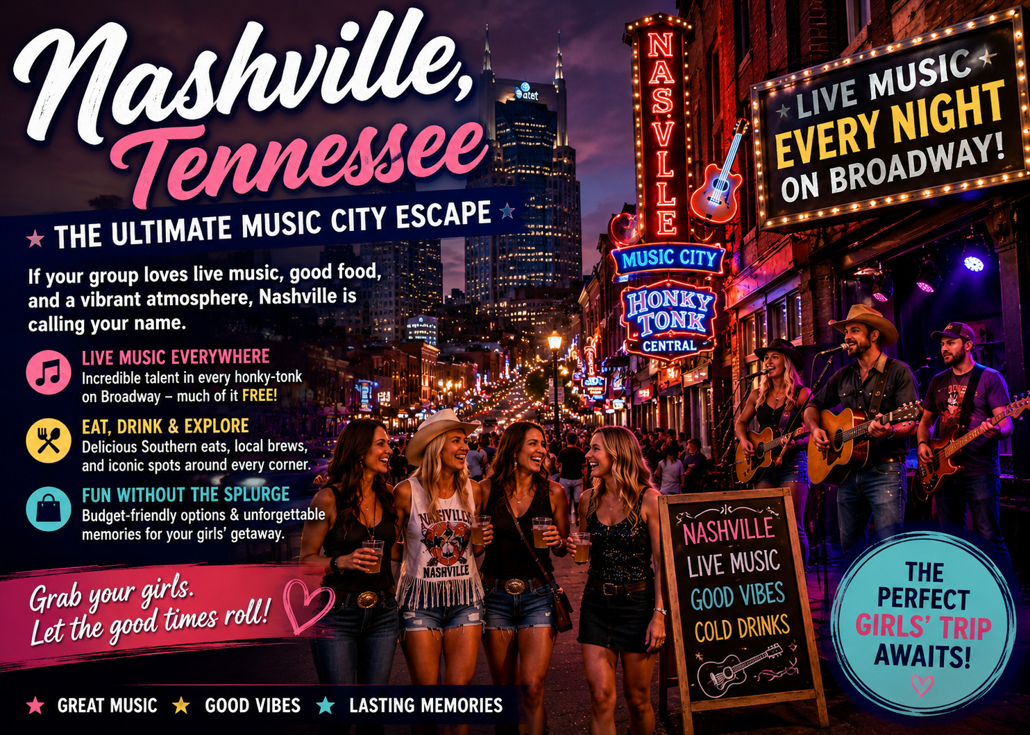 Nashville, Tennessee: The Ultimate Music City Escape