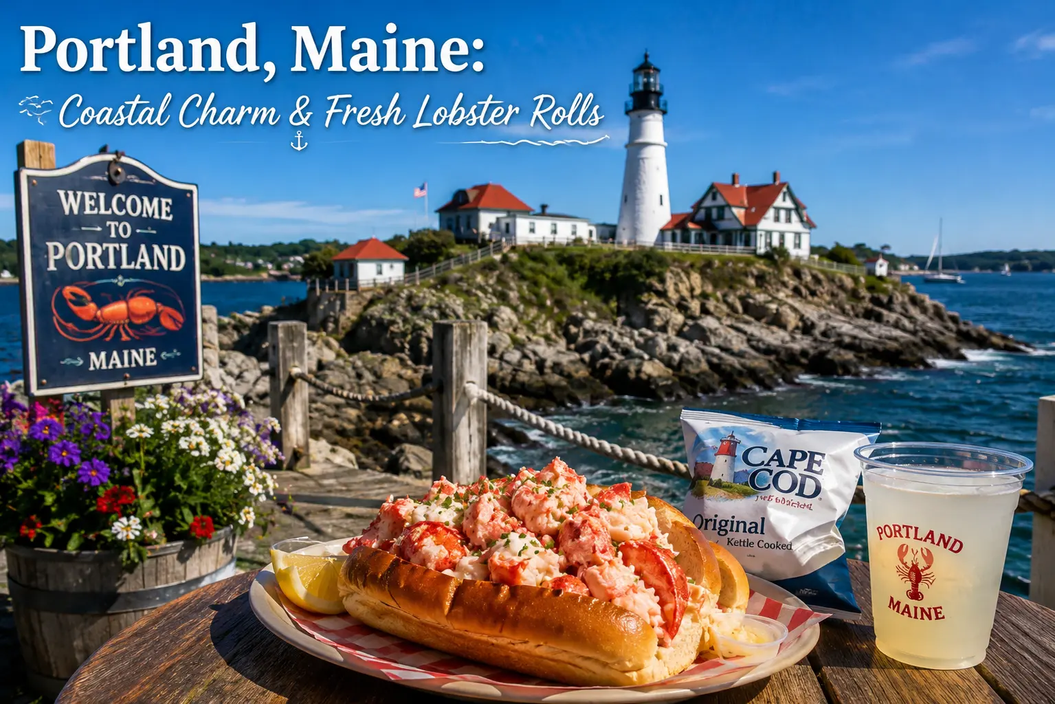 Portland, Maine: Coastal Charm & Fresh Lobster Rolls