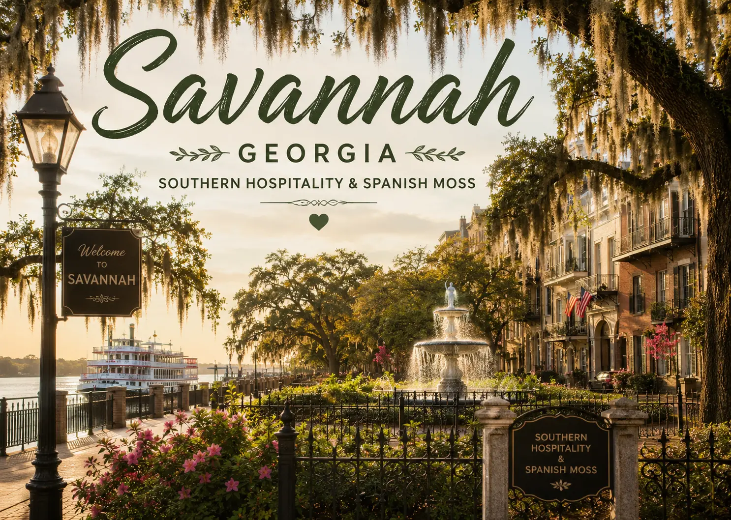 Savannah, Georgia: Southern Hospitality & Spanish Moss