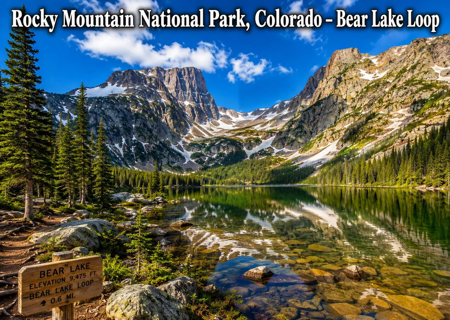 Rocky Mountain National Park, Colorado – Bear Lake Loop