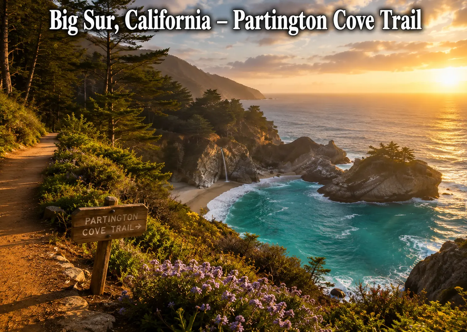 Big Sur, California – Partington Cove Trail
