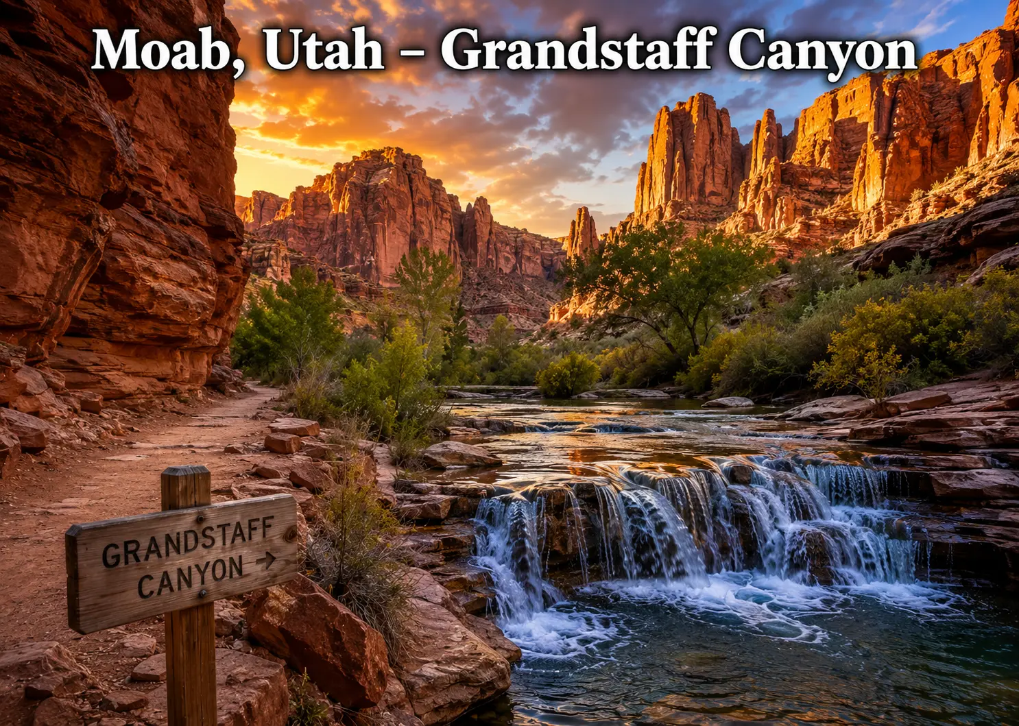 Moab, Utah – Grandstaff Canyon