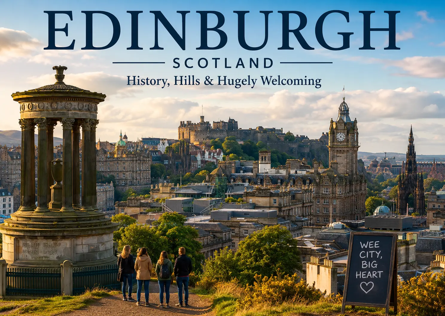 Edinburgh, Scotland – History, Hills & Hugely Welcoming