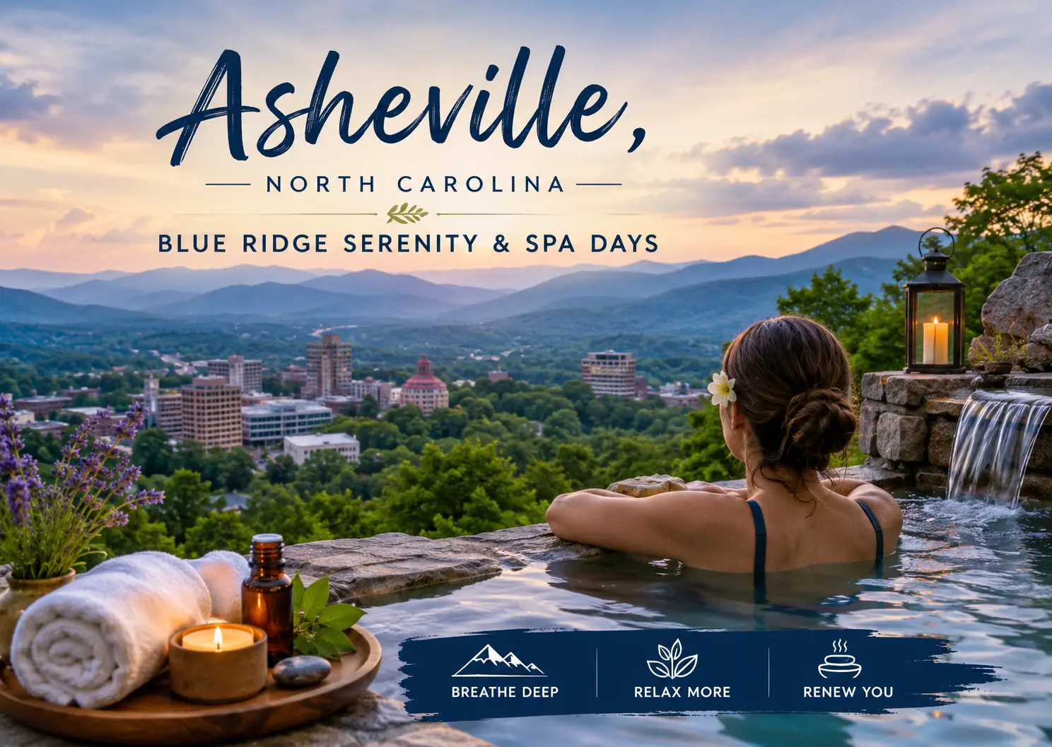 Asheville, North Carolina – Blue Ridge Serenity & Spa Days