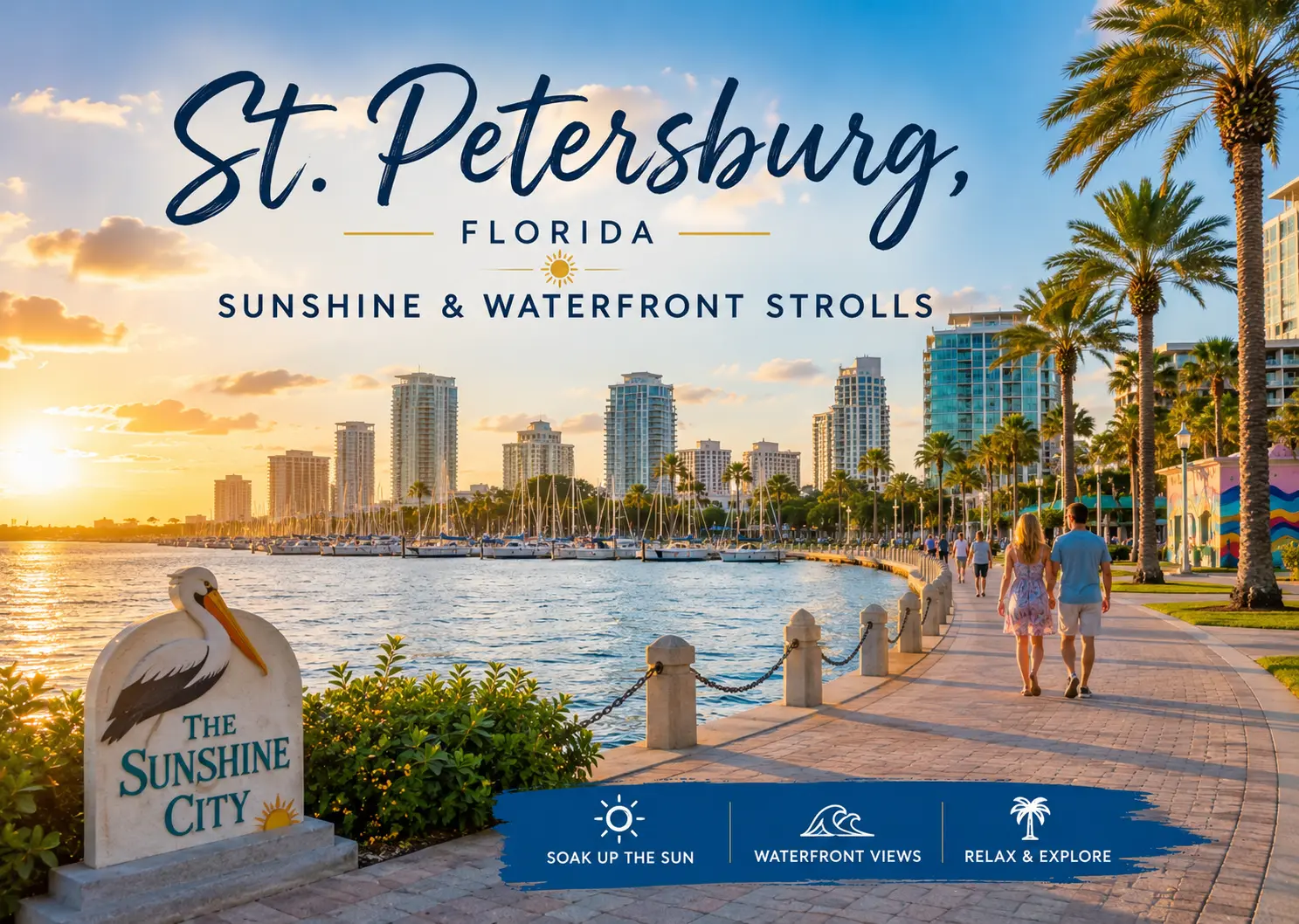 St. Petersburg, Florida – Sunshine & Waterfront Strolls