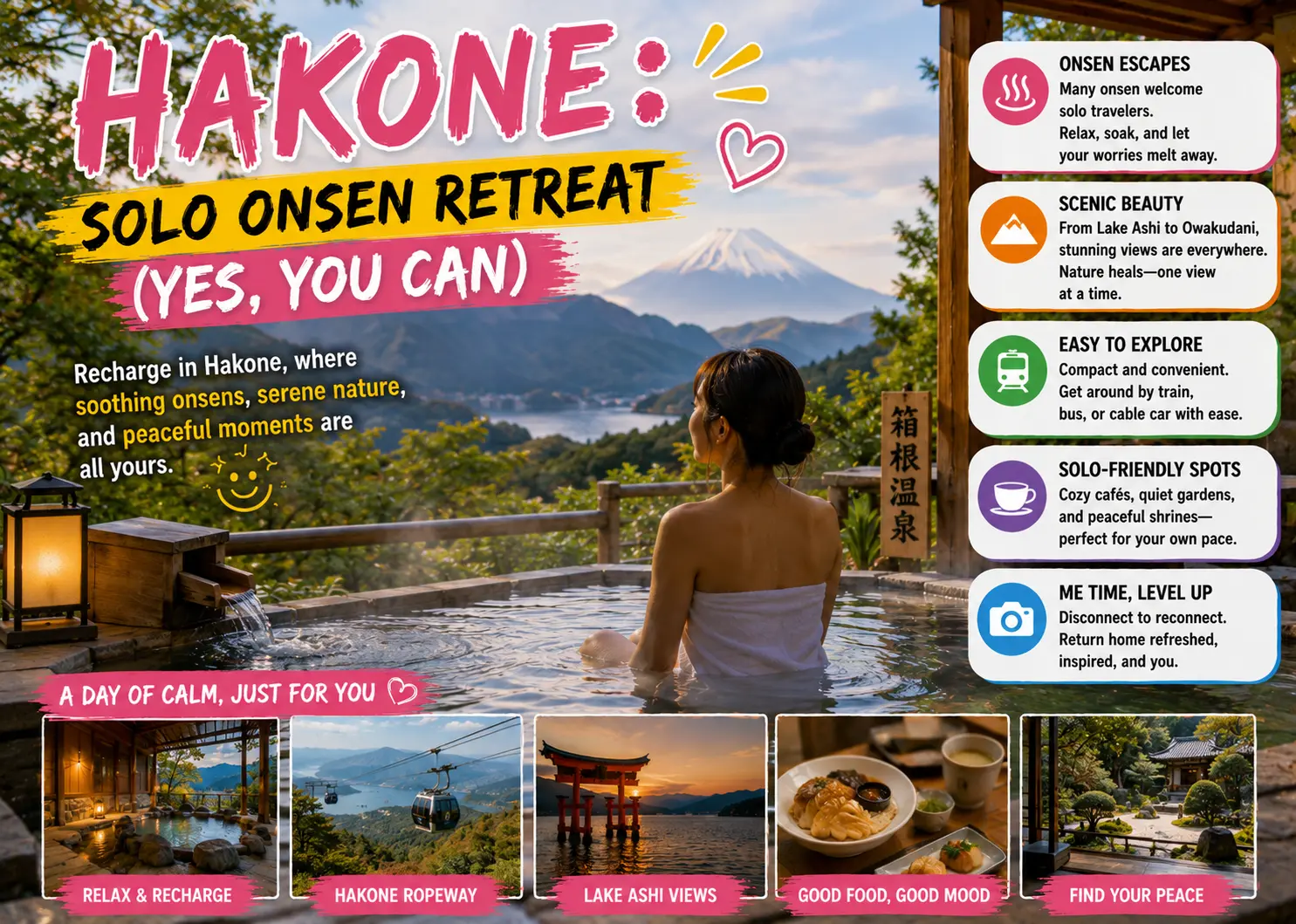 Hakone: Solo Onsen Retreat (Yes, You Can)