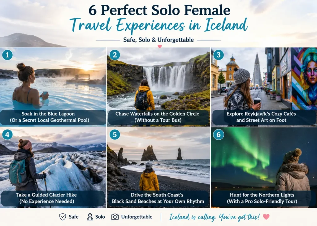 Perfect Solo Female Travel Experiences in Iceland (Safe, Solo & Unforgettable)