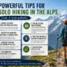 Powerful Tips for Solo Hiking in the Alps (Safe & Unforgettable)